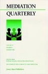 Michael D Lang, Michael D. Lang, Jossey-Bass Publishers - Mediation Quarterly, No. 4, Winter 1998