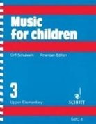 Gunild Keetman, Carl Orff - Music for Children, Upper Elementary, Volume 3