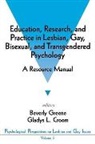 Gladys L Croom, Gladys L. Croom, Beverly A Greene, Beverly A. Greene, Society for the Psychological Study of L, Gladys L. Croom... - Education, Research, and Practice in Lesbian, Gay, Bisexual, and Transgendered Psychology