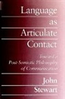 John Stewart - Language as Articulate Contact