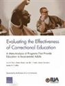 Robert Bozick, Lois M Davis, Lois M. Davis, Jeremy N V Miles, Jeremy N. V. Miles, Jessica Saunders... - Evaluating the Effectiveness of Correctional Education