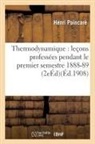 Henri Poincaré, Poincare-h - Thermodynamique: lecons