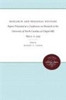 Robert E. Coker - Research and Regional Welfare