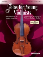 Barber, Barbara Barber - Solos fro Young Violinists, Vol.3