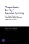 Russell W. Glenn, Todd C. Helmus, Christopher Paul - People Make the City, Executive Summary