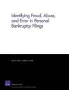 Stephen J Carroll, Stephen J. Carroll, Noreen Clancy - Identifying Fraud, Abuse, and Error in Personal Bankruptcy Filings