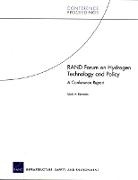 Mark Bernstein, Mark A. Bernstein - RAND Forum on Hydrogen Technology and Policy