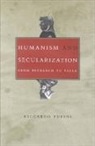 FUBINI, Riccardo Fubini, Riccardo Fubini - Humanism and Secularization