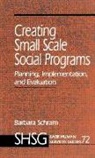 Barbara Schram, Barbara A. Schram - Creating Small Scale Social Programs