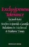 Behrman House, Jacob Katz - Exclusiveness and Tolerance