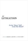 Kritzer Herbert, Herbert M Kritzer, Herbert M. Kritzer, Susan S Silbey, Susan S. Silbey - In Litigation