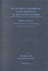Erik R Thomas, Erik R. Thomas - An Acoustic Analysis of Vowel Variation in New World English