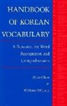 Choo, Miho Choo, Miho Choo, O'Grady, William O'Grady - Handbook of Korean Vocabulary