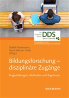 Detle Fickermann, Detlef Fickermann, Fuchs, Fuchs, Hans-Werner Fuchs - Bildungsforschung - disziplinäre Zugänge