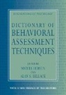 Michel Hersen, Alan S. Bellack, Michel Hersen - Dictionary of Behavioral Assessment Techniques