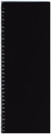 Korsch Verlag - Tischquerkalender Professional Premium schwarz 2017