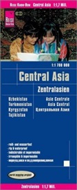 Reise Know-How Verlag Peter Rump, Reise Know-How Verlag - Reise Know-How Landkarte Zentralasien / Central Asia (1:1.700.000) : Usbekistan, Kirgisistan, Turkmenistan und Tadschikistan