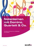 Helmut Lange - Notenlernen mit Domino, Quartett & Co.