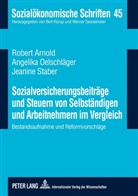 Robert Arnold, Angelika Oelschläger, Jeanine Staber - Sozialversicherungsbeiträge und Steuern von Selbständigen und Arbeitnehmern im Vergleich