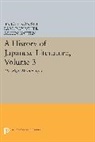 &amp;apos, ichi, Jin&amp;apos Konishi, Jin'ichi Konishi, Jin''ichi Konishi, Earl Miner... - History of Japanese Literature, Volume 3