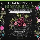 Valerie McKeehan, McKeehan Valerie - Chalk-Style Botanicals Deluxe Coloring Book