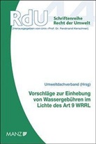 Vorschläge zur Einhebung von Wassergebühren im Lichte des Art. 9 Wasserrahmenrichtlinie (f. Österreich)