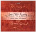Georg Philipp Telemann - 12 Fantasien für Gambe solo TWV 40:26-37, 1 Audio-CD (Audio book)