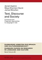 Maya Khemlani David, Azirah Hashim, James Mclellan - Text, Discourse and Society