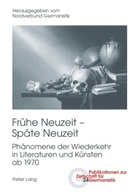 Alexander Kosenina, Steffen Martus, Nordverbund Germanistik - Frühe Neuzeit - Späte Neuzeit