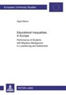 Aigul Alieva - Educational Inequalities in Europe