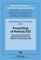 Barry Heselwood, Clive Upton - Proceedings of Methods XIII