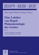 Kurt Appel, Thomas Auinger - Eine Lektüre von Hegels Phänomenologie des Geistes