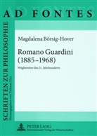 Magdalena Börsig-Hover, Tadeusz Guz - Romano Guardini (1885-1968)