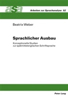 Beatrix Weber - Sprachlicher Ausbau