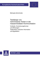 Michaela Schirnhofer - Textdesign von nicht-linearen Texten in der massenmedialen Kommunikation