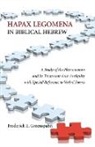 Frederick E. Greenspahn - Hapax Legomena in Biblical Hebrew