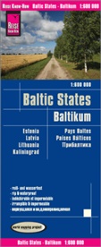 Reise Know-How Verlag Peter Rump, Reise Know-How Verlag Peter Rump, Reise Know-How Verlag - Reise Know-How Landkarte Baltikum / Baltic States (1:600.000) : Estland, Lettland, Litauen und Region Kaliningrad