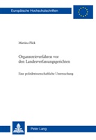 Martina Flick, Martina Flick Witzig - Organstreitverfahren vor den Landesverfassungsgerichten