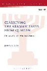 John Starr, John (University of Edinburgh Starr, Lester L. Grabbe - Classifying the Aramaic Texts from Qumran