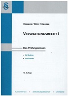 Michael Grieger, Karl-Edmun Hemmer, Karl-Edmund Hemmer, Achi Wüst, Achim Wüst - Verwaltungsrecht I. Bd.1