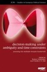 Friedbert W R¿b, Friedbert Rub, Friedbert W. Rub, Friedbert Rüb, Friedbert W Rüb, Reimut Zohlnh¿fer... - Decision-Making under Ambiguity and Time Constraints