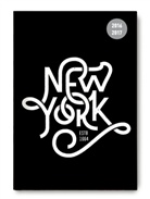 ALPHA EDITION - Collegetimer A6 day by day Black Label New York 2016/2017