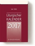 Klaus Hurtz - Liturgischer Kalender, Tagesabreißkalender mit Rückwand 2017