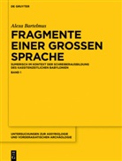 Alexa Bartelmus, Alexa Sabine Bartelmus - Alexa Sabine Bartelmus: Fragmente einer großen Spr - Band 1: Fragmente einer großen Sprache. Bd.1