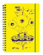 Lediberg - Schülerkalender PriPlak Wire-O See You Yellow 2016/2017