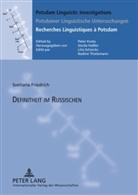 Svetlana Friedrich - Definitheit im Russischen
