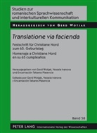 Vessela Ivanova, Encarnación Tabares Plasencia, Gerd Wotjak - Translatione via facienda