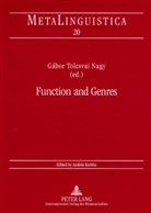 Gábor Tolcsvai Nagy - Function and Genres