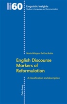 Maria Milagros Del Saz Rubio - English Discourse Markers of Reformulation