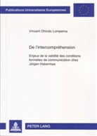 Vincent Ohindo Lompema - De l'intercompréhension